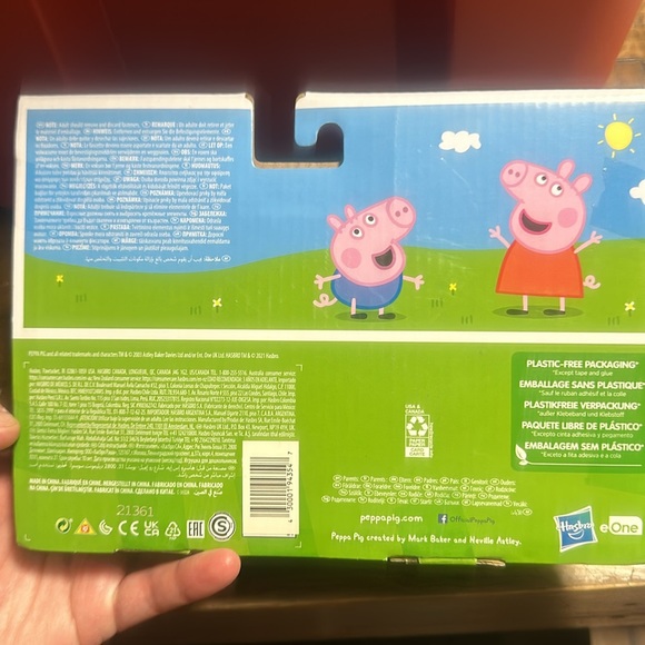 HASBRO PEPPA PIG PEPPA AND GEORGE FIGURES: NEW IN PACKAGE - Picture 2 of 2